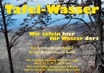 Ein Benefiz-Dinner-Abend für den Brunnenbau in Benin