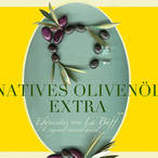 Etikett „Eßquisites“ Natives Olivenöl